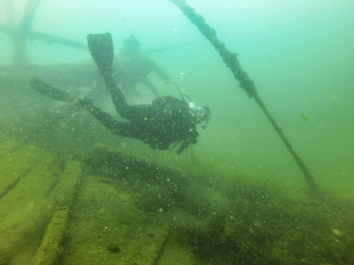 Plongée sous-marine sur le Rothesay
